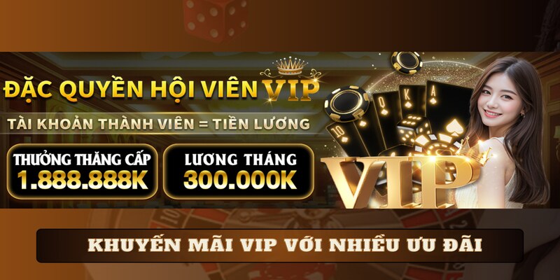 Khuyến mãi VIP với nhiều ưu đãi thú vị